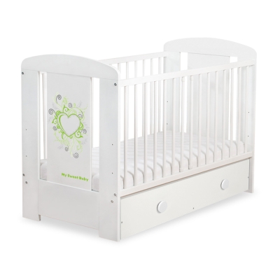 Tremmeseng med skuffe til baby Chic  MAXI