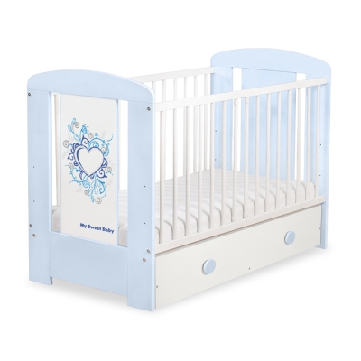 Tremmeseng med skuffe til baby Chic  MAXI