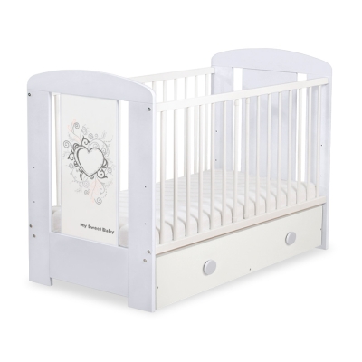 Tremmeseng med skuffe til baby Chic  MAXI
