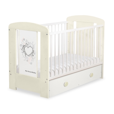 Tremmeseng med skuffe til baby Chic  MAXI