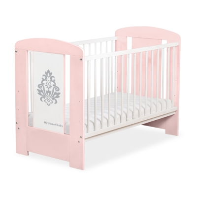 Tremmeseng til baby Glamour  Lyserød Pink Glamour