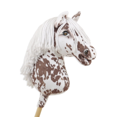 Hvid Brun Kæphest Hobby Horse