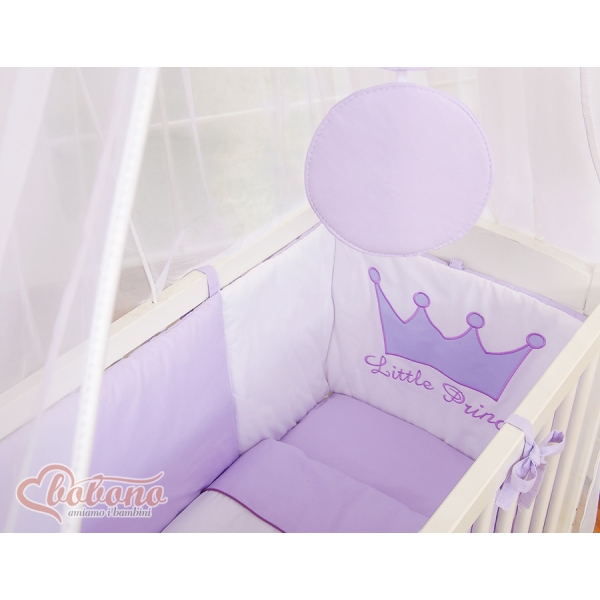 Sengesæt i 6 dele for sidesenge FABIO Little Prince/Princess