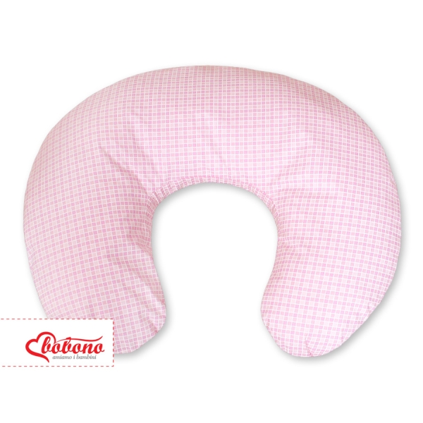 Ammepude til baby - Hanging Hearts  Lyserød Pink Ternet