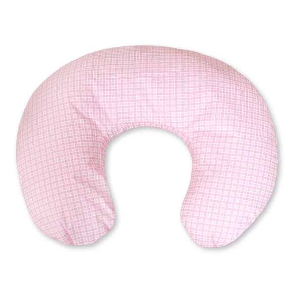 Ammepude til baby - Hanging Hearts  Lyserød Pink Ternet