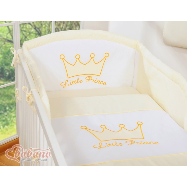 Baby sengesæt i 3 dele Little Prince / Princess  Enfelben