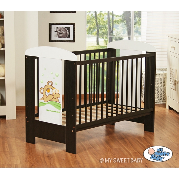Baby tremmeseng 120x60cm Bamse Barnaba