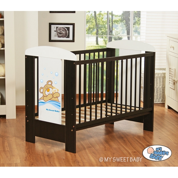 Baby tremmeseng 120x60cm Bamse Barnaba