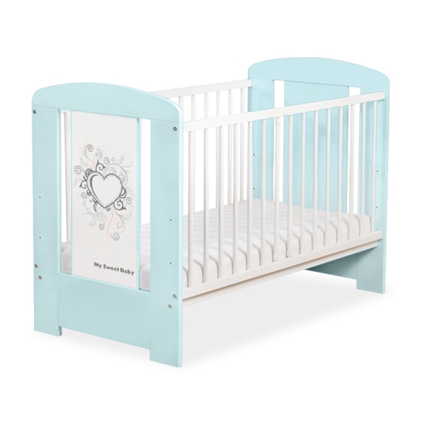 Baby tremmeseng 120x60cm Chic  Blå