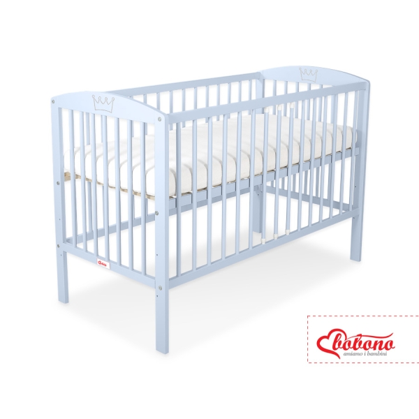 Baby tremmeseng 120x60cm Little Prince/Princess  Blå