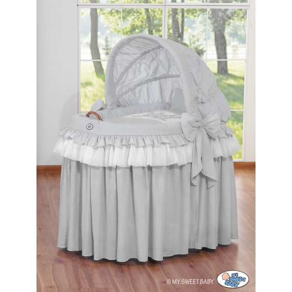 Babykurv til den lille prins/prinsesse  Grå