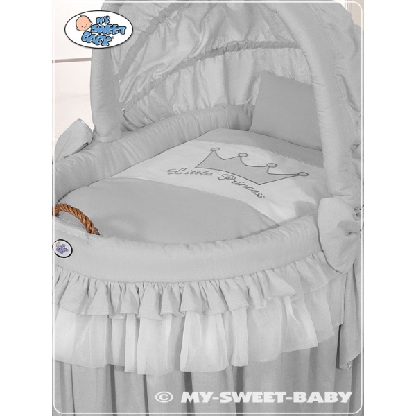 Babykurv til den lille prins/prinsesse  Grå