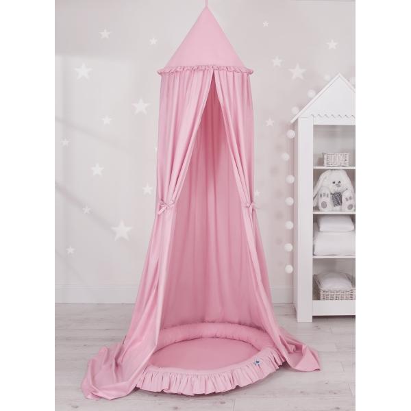 Sengehimmel Baby med Babynest Lyserød Pink