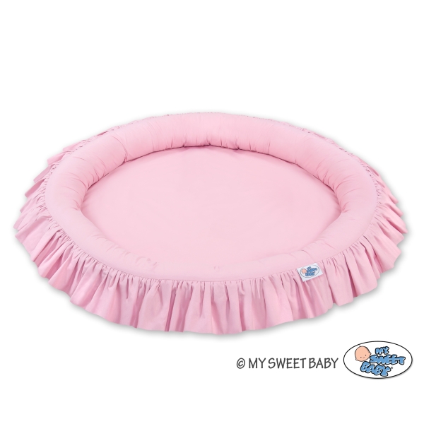 Sengehimmel Baby med Babynest Lyserød Pink