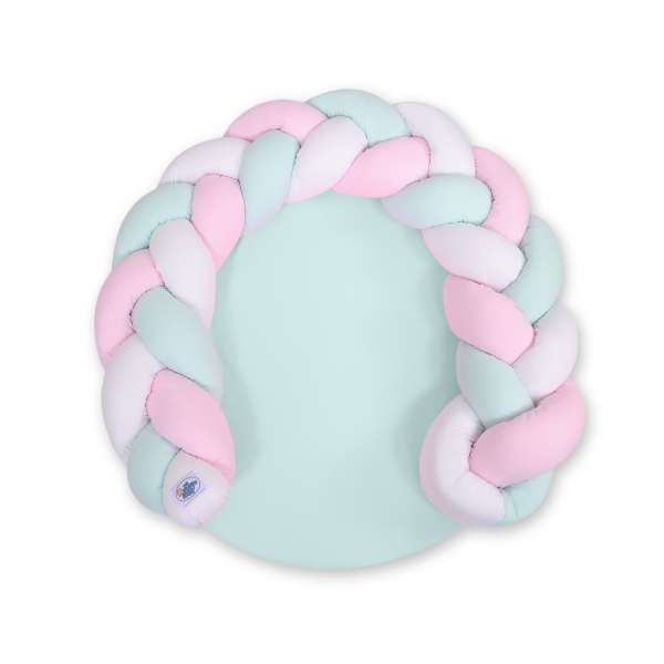Babypude med legemåtte  Mint Lyserød Hvid Pink