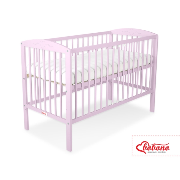 Babyseng Hjerter  Lyserød Pink