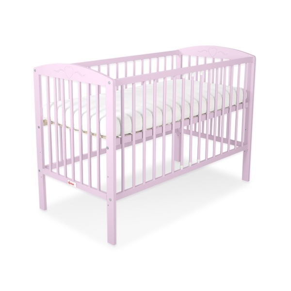 Babyseng Hjerter  Lyserød Pink