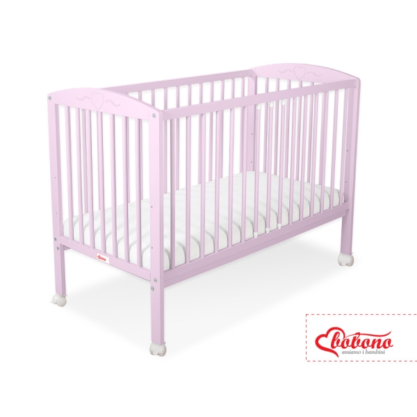 Babyseng Hjerter  Lyserød Pink