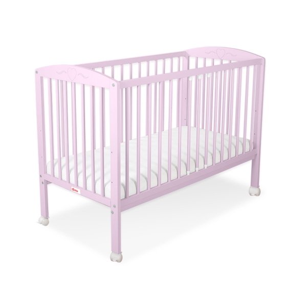 Babyseng Hjerter  Lyserød Pink