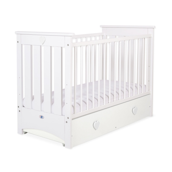 Babyseng LORENZO med Sfuffe  MAXI Hvid