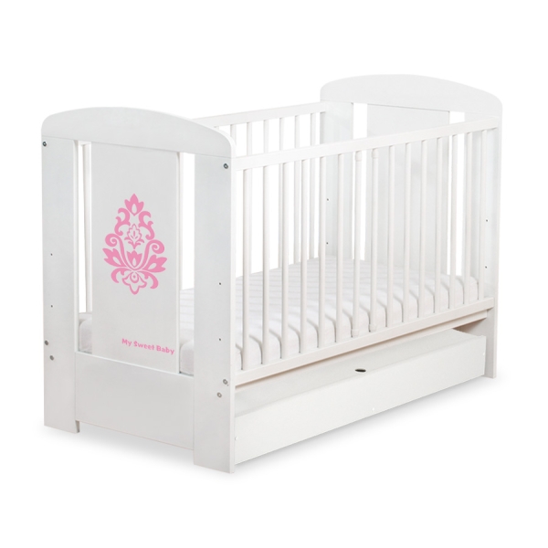 Babyseng med skuffe Glamour  STANDARD Glamour