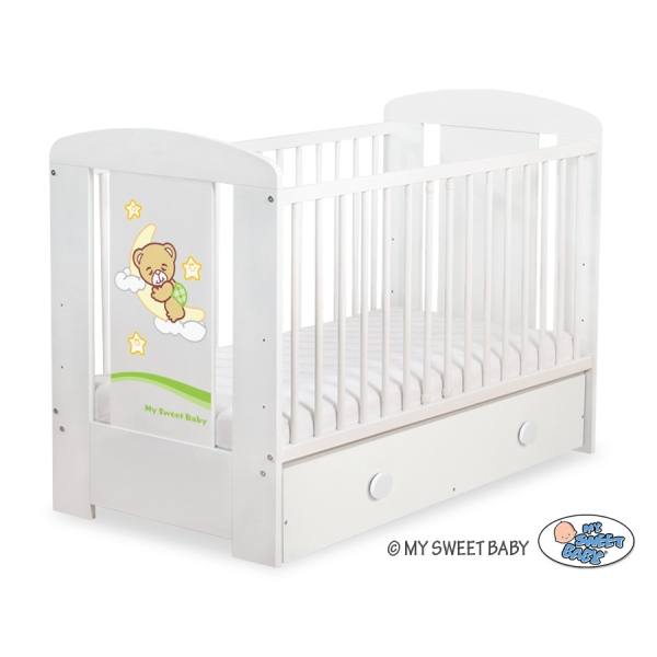 Babyseng med skuffe Godnat  MAXI