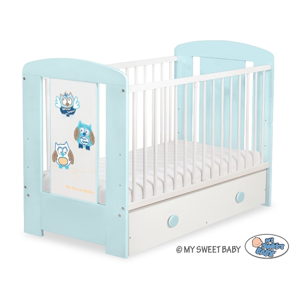 Babyseng med Skuffe Munter Ugler  MAXI