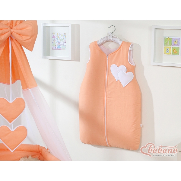 Babysovepose - Hanging hearts  Orange