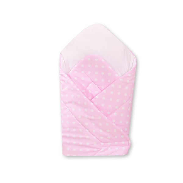 Babysvøb - Hanging Hearts  Lyserød Pink Polkaprikker