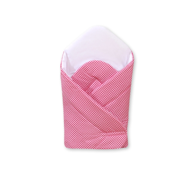 Babysvøb - Hanging Hearts  Lyserød Pink Ternet