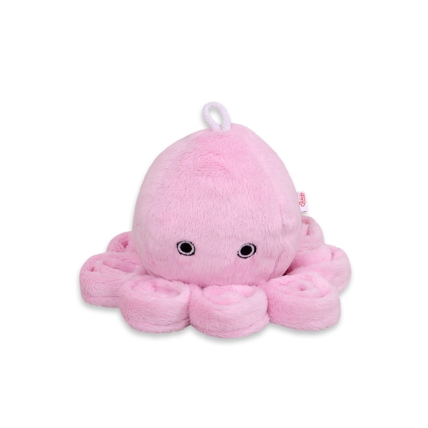 Blæksprutte med rangle  Lyserød Pink