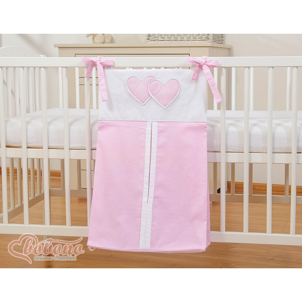 Blepose - Hanging Hearts  Lyserød Pink Striber