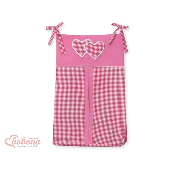Blepose - Hanging Hearts  Lyserød Pink Ternet