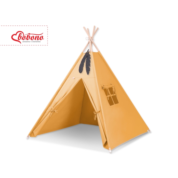 Børne tipi telt dekorative fjer GRATIS!  Honning