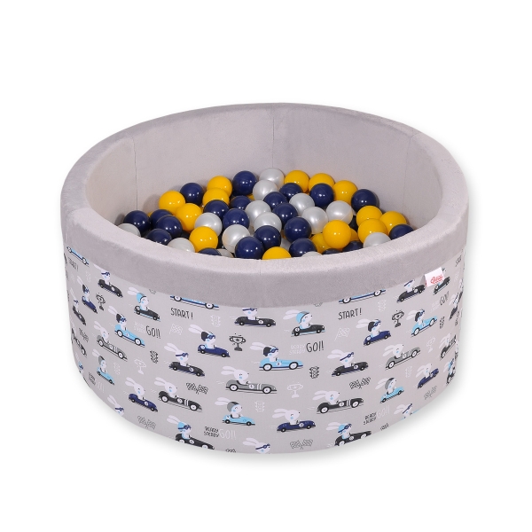 Boldbassin minky med bolde 200stk  Kaniner