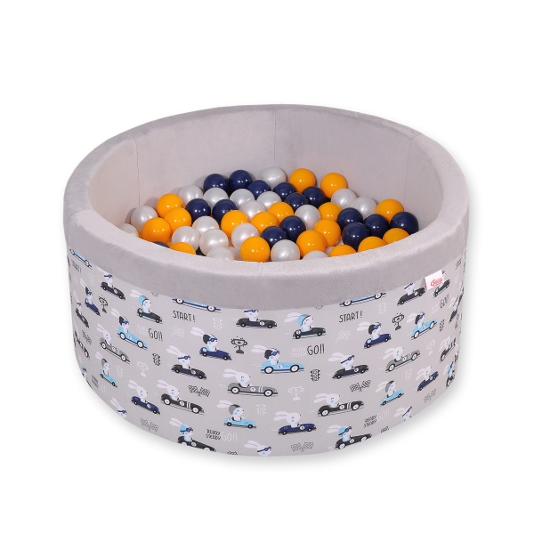 Boldbassin minky med bolde 200stk  Kaniner