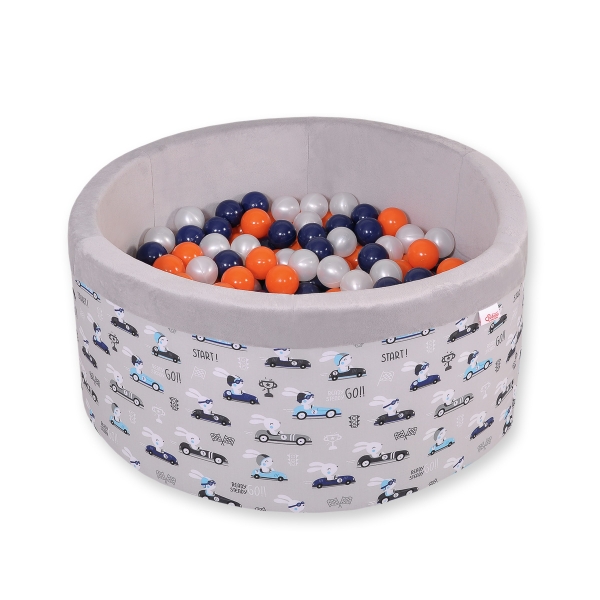 Boldbassin minky med bolde 200stk  Kaniner