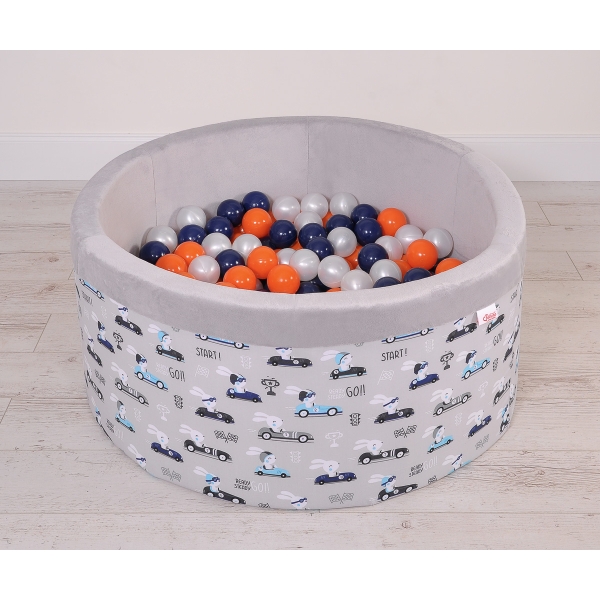 Boldbassin minky med bolde 200stk  Kaniner