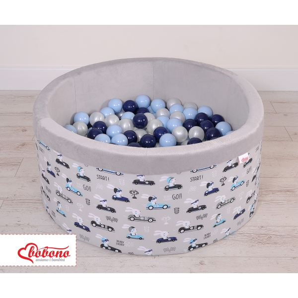 Boldbassin minky med bolde 200stk  Kaniner