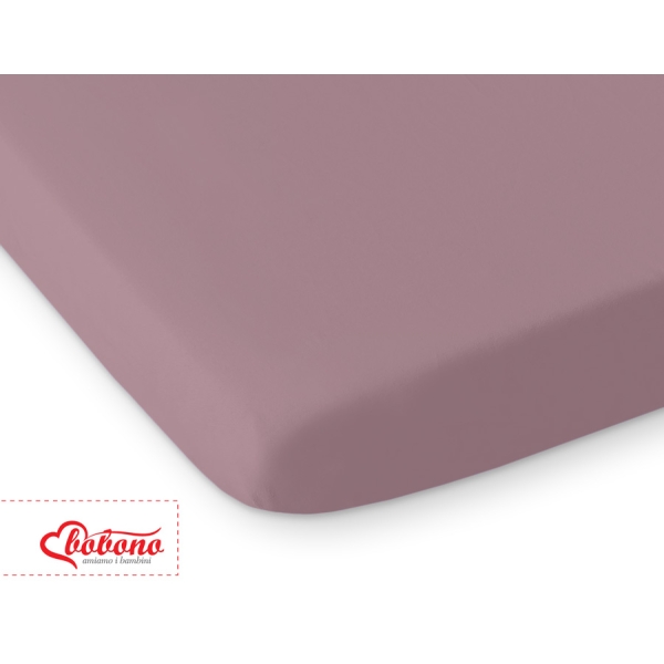 Bomuldslagen til tremmeseng 120x60cm  Hvid Pastel Violet Bomuld