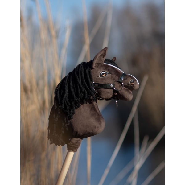Dark Bay Kæphest Hobby Horse A4 Premium