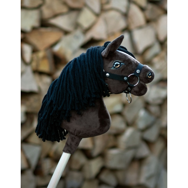 Dark Bay Kæphest Hobby Horse A4 Premium