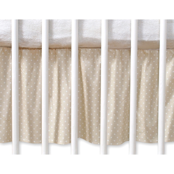 Flæse til babyseng  Beige
