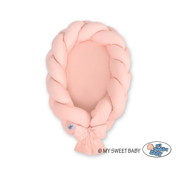 Flette nest sengerand & madras 2 i 1  Pulverrosa