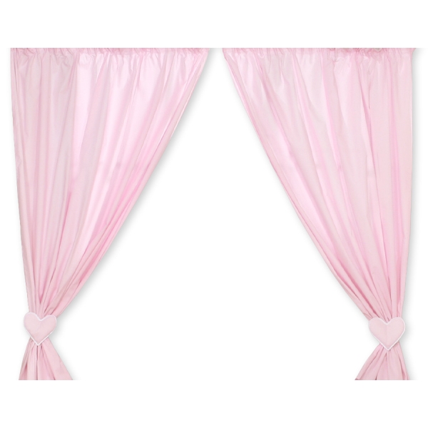 Gardiner til babyværelse  Lyserød Pink