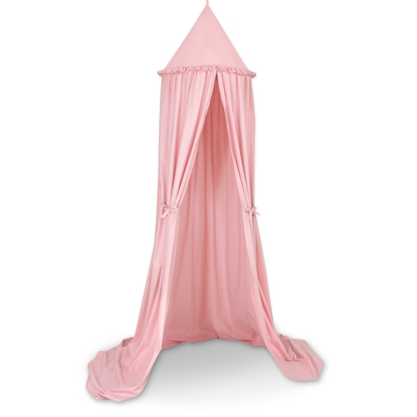 Hængegardiner Sengehimmel til børneværelset Støvet Pink