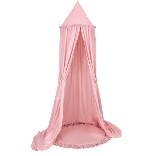 Hængende sengehimmel med legemåtte  Lyserød Pink