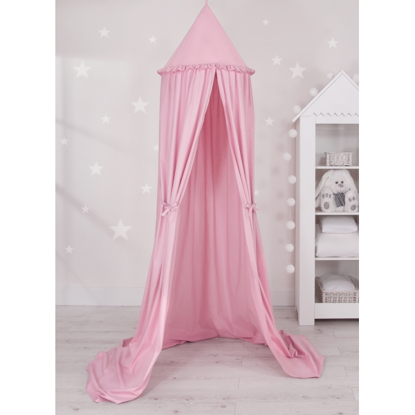Hængende sengehimmel over babys sengeværelse  Lyserød Pink Bomuld