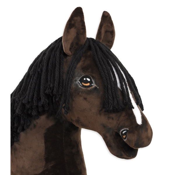 Kæphest Dark Bay Hobby Horse A3