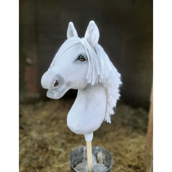 Kæphest Hobby Horse Hvid